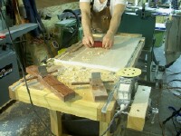 Using Hand Plane & Scraper