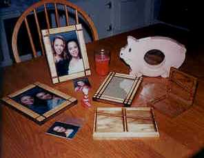 Piggy Bank, Frames, Jewlry cases